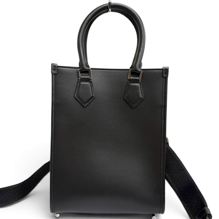 極美品□DOLCE&amp;GABBANA ドルチェ＆ガッバーナ BM2123 レザー 日本限定品 スモールクロスボディバッグ ミニトートバッグ 定価262900円