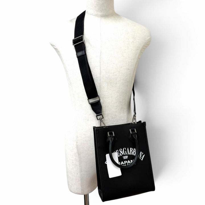 極美品□DOLCE&amp;GABBANA ドルチェ＆ガッバーナ BM2123 レザー 日本限定品 スモールクロスボディバッグ ミニトートバッグ 定価262900円
