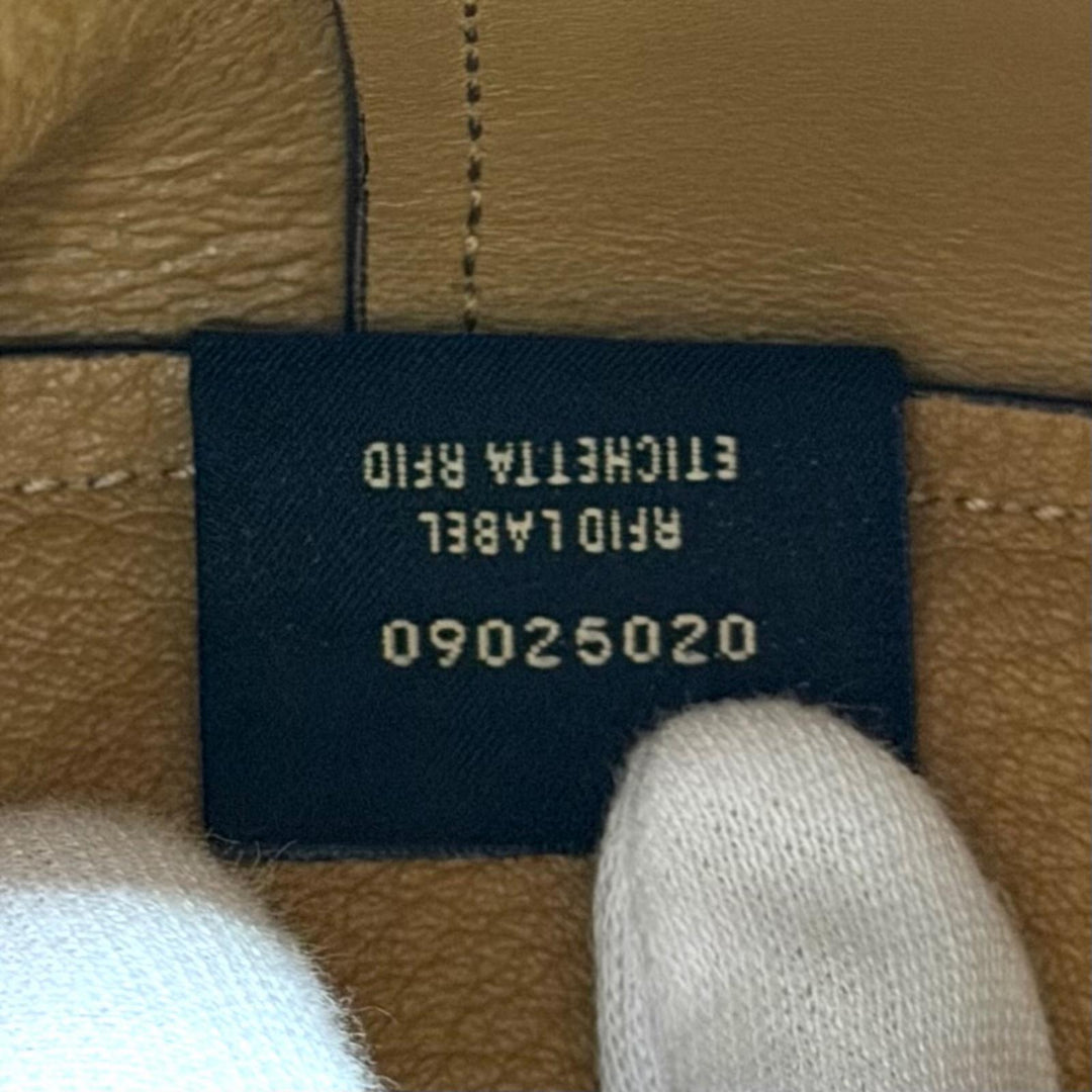 美品★FENDI フェンディ 8BL155 バイザウェイ セレリア ミディアム グレインカーフレザー ベージュ 2WAY ショルダーバッグ 定価416900円