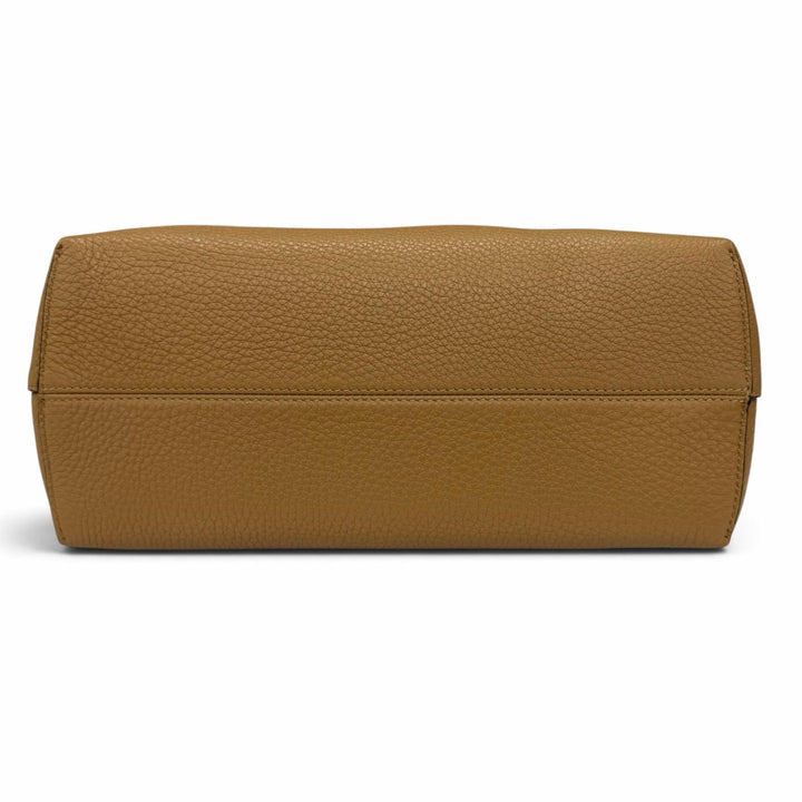 美品★FENDI フェンディ 8BL155 バイザウェイ セレリア ミディアム グレインカーフレザー ベージュ 2WAY ショルダーバッグ 定価416900円