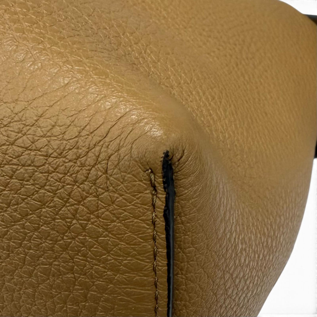 美品★FENDI フェンディ 8BL155 バイザウェイ セレリア ミディアム グレインカーフレザー ベージュ 2WAY ショルダーバッグ 定価416900円