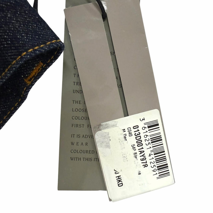 未使用品□DIOR ディオール オム 013D001AY978 SLIM17.5 ボタンフライ デニムパンツ ジーンズ インディゴブルー 30 日本製 正規品 メンズ