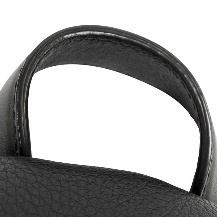 極美品★BALLY バリー WOLFSON ロゴ金具 スタッズデザイン ハラコ レザー リュックサック デイパック ブラック ブラウン レディース