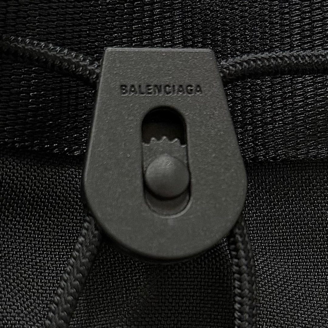美品▼BALENCIAGA バレンシアガ 644029 ARMY アーミー スモール ナイロン レザー 2WAY トートバッグ ブラック イタリア製 メンズ