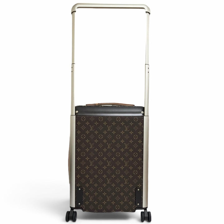 美品□LOUIS VUITTON ルイヴィトン M13767 モノグラム ホライゾン 55 スーツケース モノグラムキャンバス 4輪 ブラウン フランス製