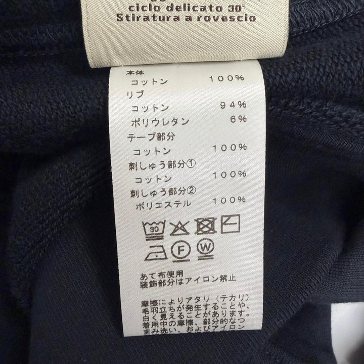 未使用品□HERMES エルメス 25AW H567775H Clou de Selle ワッペン スウェットシャツ ダークネイビー S イタリア製 正規品 メンズ