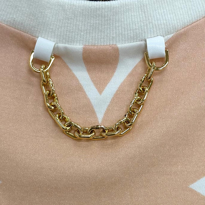 極美品★LOUIS VUITTON ルイヴィトン コットン100％ サンライズモノグラム LVロゴ 半袖Ｔシャツ マルチ XL イタリア製 正規品 レディース
