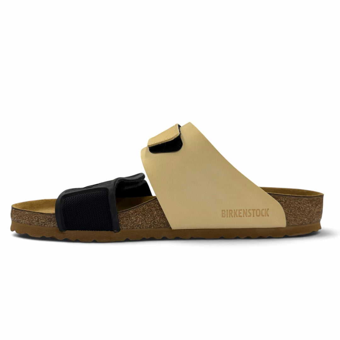 未使用品▼BIRKENSTOCK RickOwens ビルケンシュトック リックオウエンス Rotterdam ロッテルダム レザーサンダル ベージュ ブラック 27