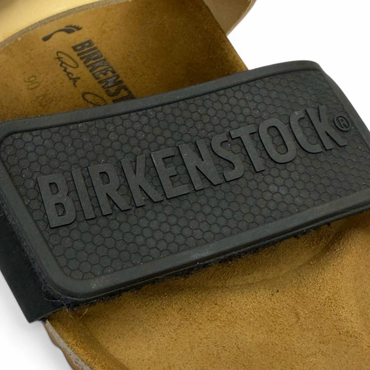 未使用品▼BIRKENSTOCK RickOwens ビルケンシュトック リックオウエンス Rotterdam ロッテルダム レザーサンダル ベージュ ブラック 27
