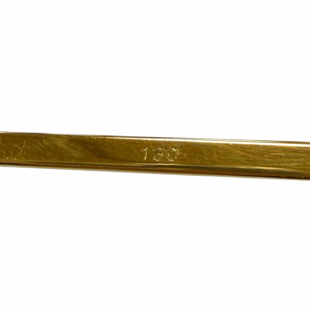 良品▼Cartier カルティエ トリニティ ロゴ金具付き メガネ 眼鏡 アイウェア ゴールド ボルドー 54□16 130 度入り フランス製 メンズ