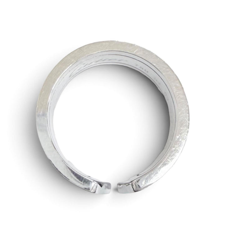 良品△Cartier カルティエ 2C Cドゥ LM ワイドリング 指輪 アクセサリー 750(WG) ホワイトゴールド 54 (JP14号) 重量12.8g レディース