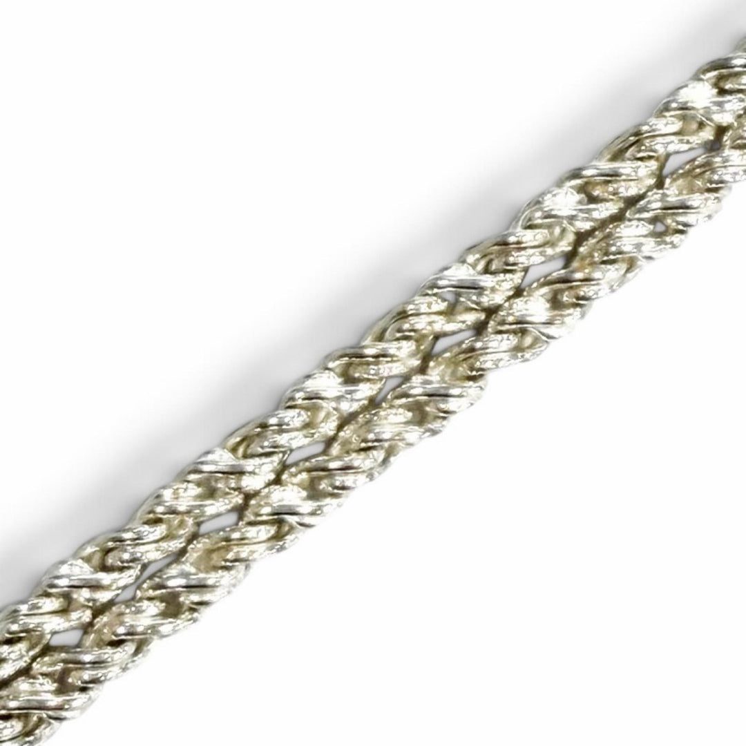 極美品★TIFFANY&amp;Co. ティファニー 925 センターノット ネックレス ペンダント シルバー イタリア製 重量31.2g レディース 箱・保存袋付