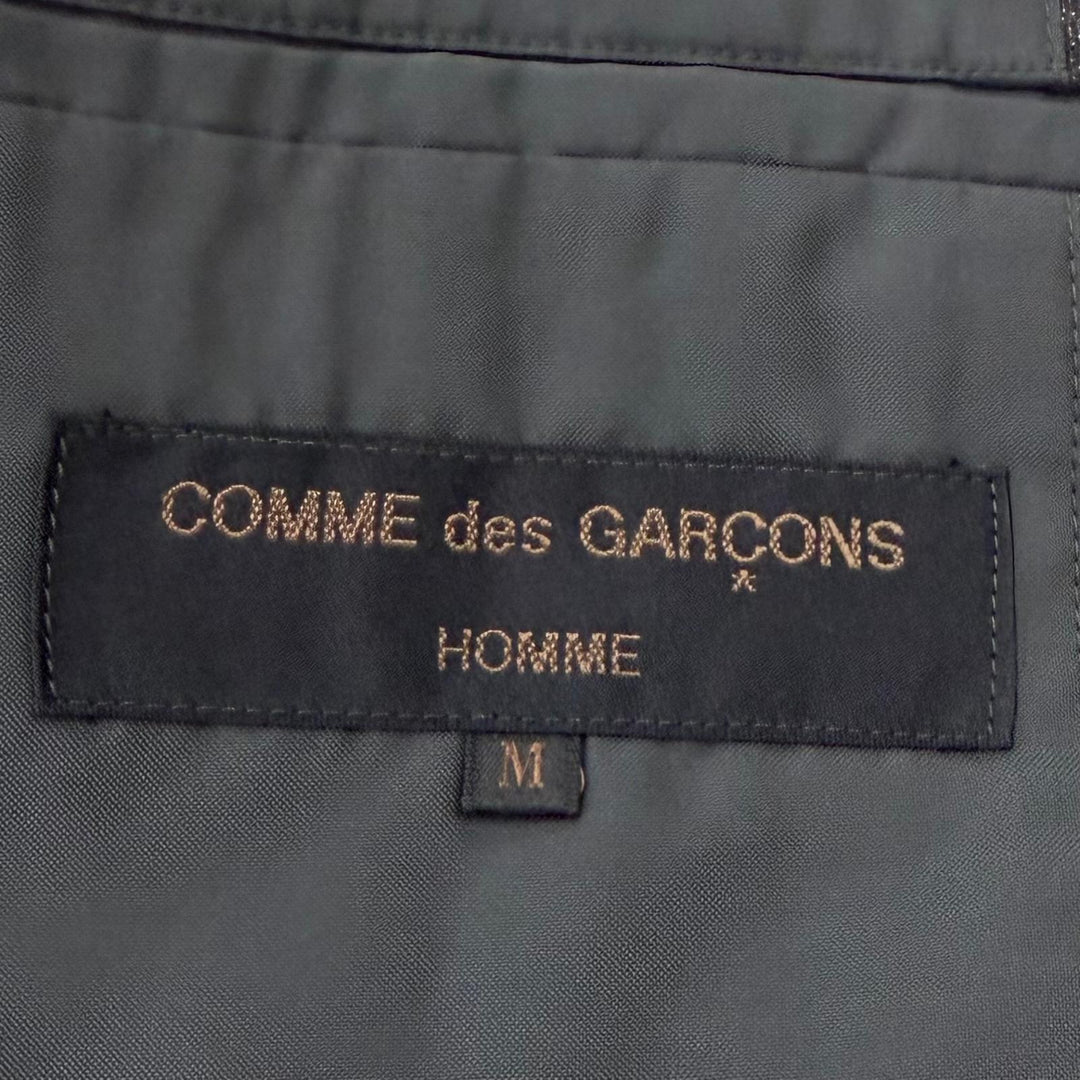 極美品▼COMME des GARCONS HOMME コムデギャルソンオム ヴィンテージ AD1999 ウール チェック柄 シングルスーツ セットアップ M 正規品