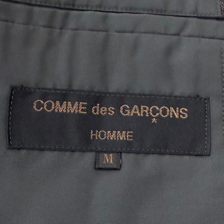 極美品▼COMME des GARCONS HOMME コムデギャルソンオム ヴィンテージ AD1999 ウール チェック柄 シングルスーツ セットアップ M 正規品