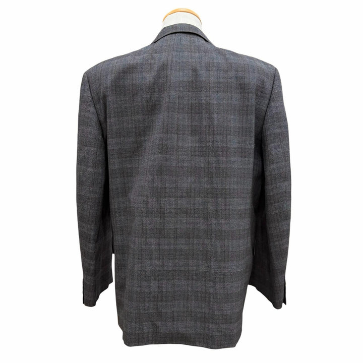 極美品▼COMME des GARCONS HOMME コムデギャルソンオム ヴィンテージ AD1999 ウール チェック柄 シングルスーツ セットアップ M 正規品