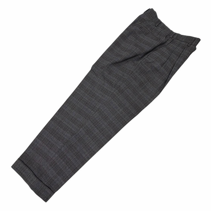 極美品▼COMME des GARCONS HOMME コムデギャルソンオム ヴィンテージ AD1999 ウール チェック柄 シングルスーツ セットアップ M 正規品