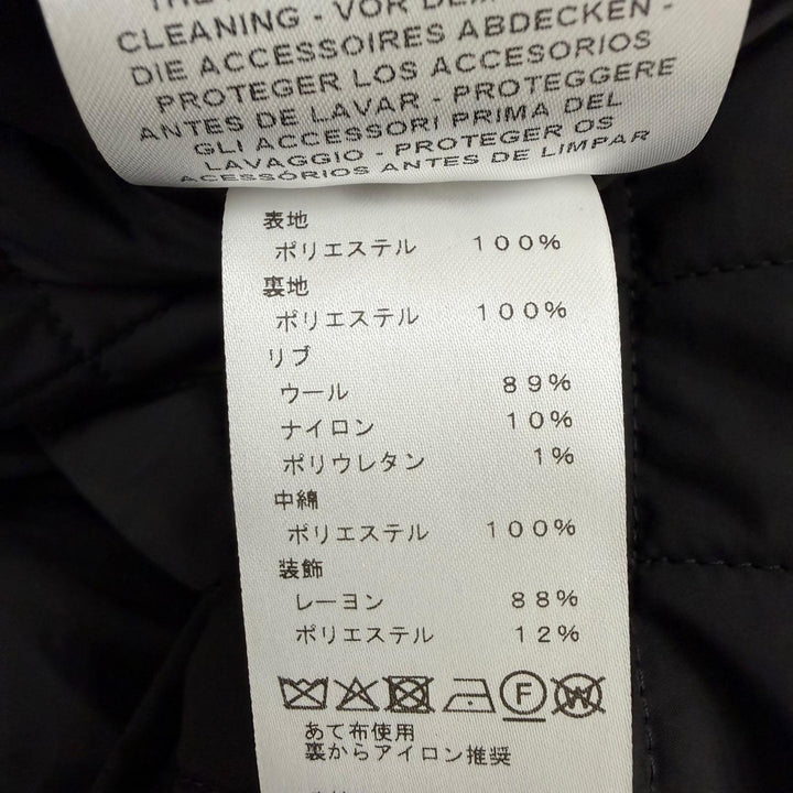 【ドンドン見直し】未使用品☆HERMES エルメス 2026年製 2WAY ポンチョジャケット キルティングコート ブラック 36 正規品 レディース