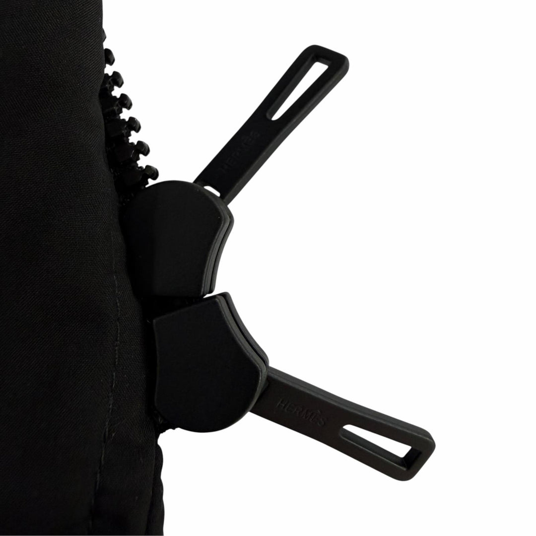 【ドンドン見直し】未使用品☆HERMES エルメス 2026年製 2WAY ポンチョジャケット キルティングコート ブラック 36 正規品 レディース