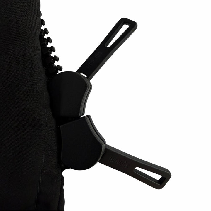 【ドンドン見直し】未使用品☆HERMES エルメス 2026年製 2WAY ポンチョジャケット キルティングコート ブラック 36 正規品 レディース