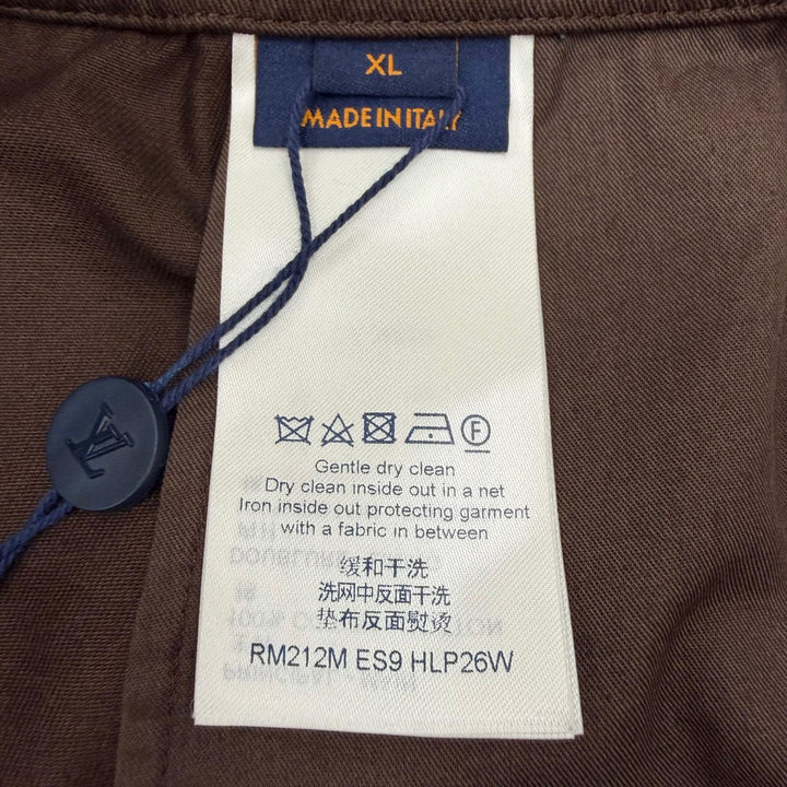 未使用品▼LOUIS VUITTON NBA ルイヴィトン NBA カプセルコレクション Drop2 レターショーツ ショートパンツ ブラウン マルチ 正規品