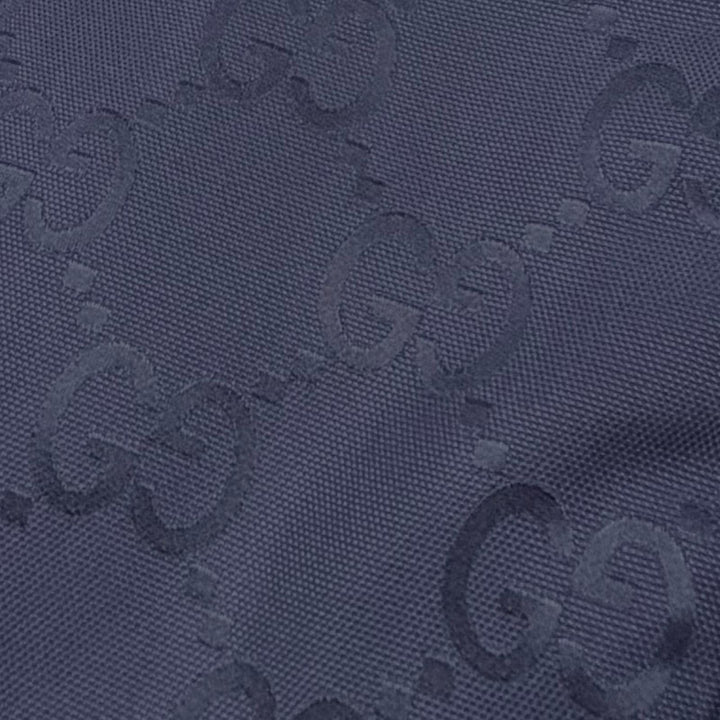 極美品▼GUCCI グッチ 24SS 770283 GG総柄 中綿入り リバーシブル ZIPUP ブルゾン ジャケット ネイビー IT 48 イタリア製 正規品 メンズ