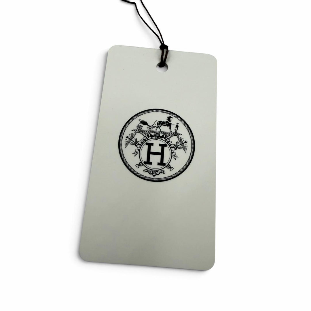 極美品☆HERMES エルメス ブリッド ア ブラック PM シルバー金具 セリエ金具 Hロゴ キャンバス ポーチ ハンドバッグ ネイビー