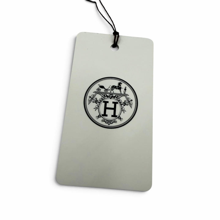 極美品☆HERMES エルメス ブリッド ア ブラック PM シルバー金具 セリエ金具 Hロゴ キャンバス ポーチ ハンドバッグ ネイビー