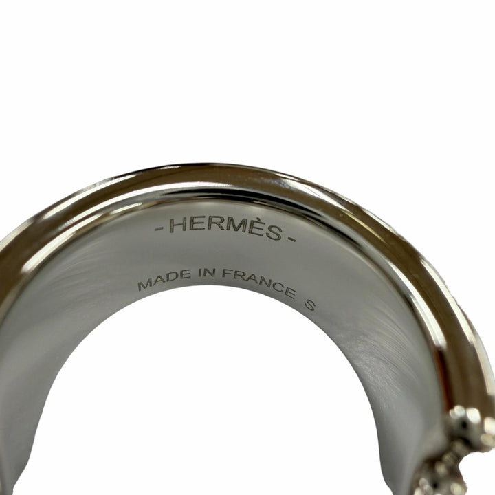 未使用品☆HERMES エルメス オランプ PM リング ヴォーマダム エトゥープ アクセサリー 指輪 シルバー S JP12号相当 フランス製 箱付き