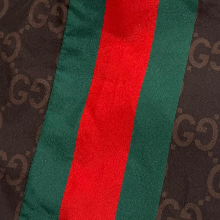 未使用品▼GUCCI グッチ 2024年製 796679 ウェブライン GGスプリーム スイムショーツ 水着 ショートパンツ IT 50 正規品 伊製 保存袋付き