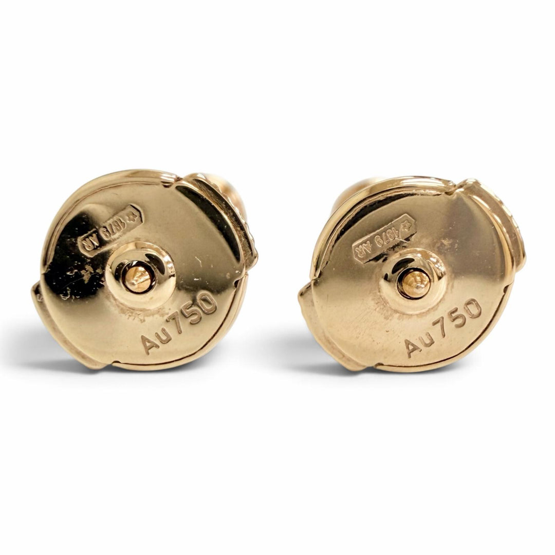 美品△Cartier カルティエ STE114 ダムール XS ダイヤモンド ピアス アクセサリー AU750(PG) ピンクゴールド 重量1.08g レディース