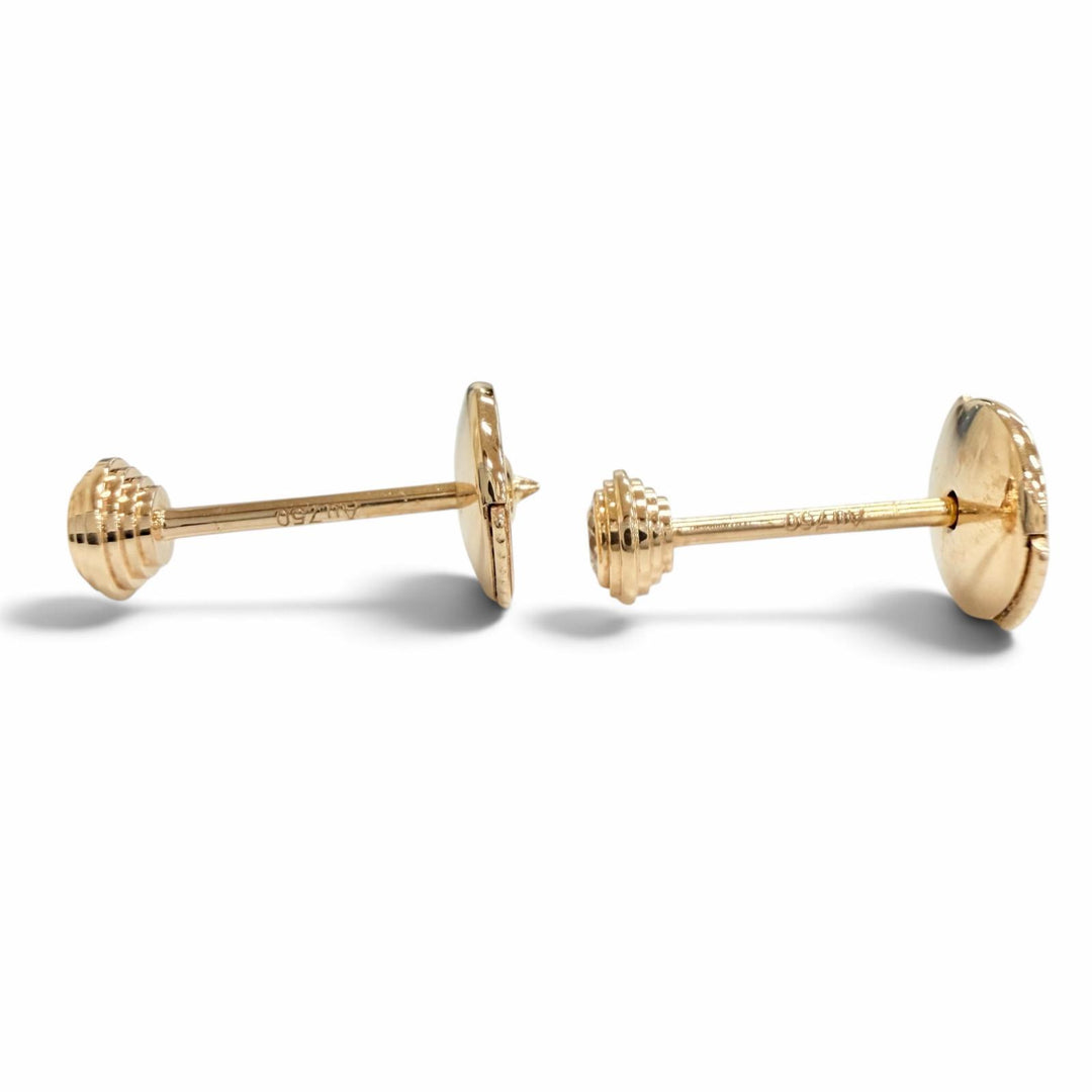 美品△Cartier カルティエ STE114 ダムール XS ダイヤモンド ピアス アクセサリー AU750(PG) ピンクゴールド 重量1.08g レディース