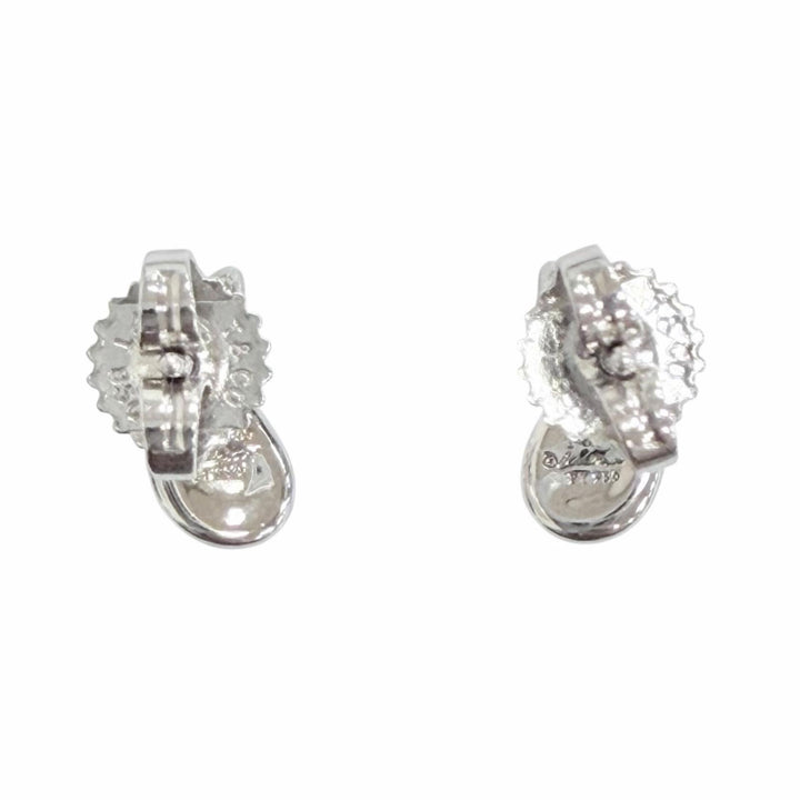 極美品△TIFFANY&amp;Co. ティファニー ティアドロップ ピアス アクセサリー 両耳用 PT950 プラチナ 重量2.5g レディース シンプルデザイン◎