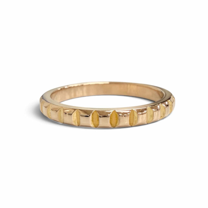 極美品△BOUCHERON ブシュロン キャトル クル ド パリ スモール リング 指輪 AU750(PG) ピンクゴールド 45 (JP5号) 重量1.9g レディース