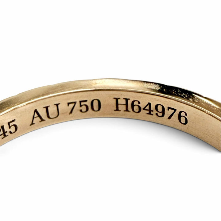 極美品△BOUCHERON ブシュロン キャトル クル ド パリ スモール リング 指輪 AU750(PG) ピンクゴールド 45 (JP5号) 重量1.9g レディース