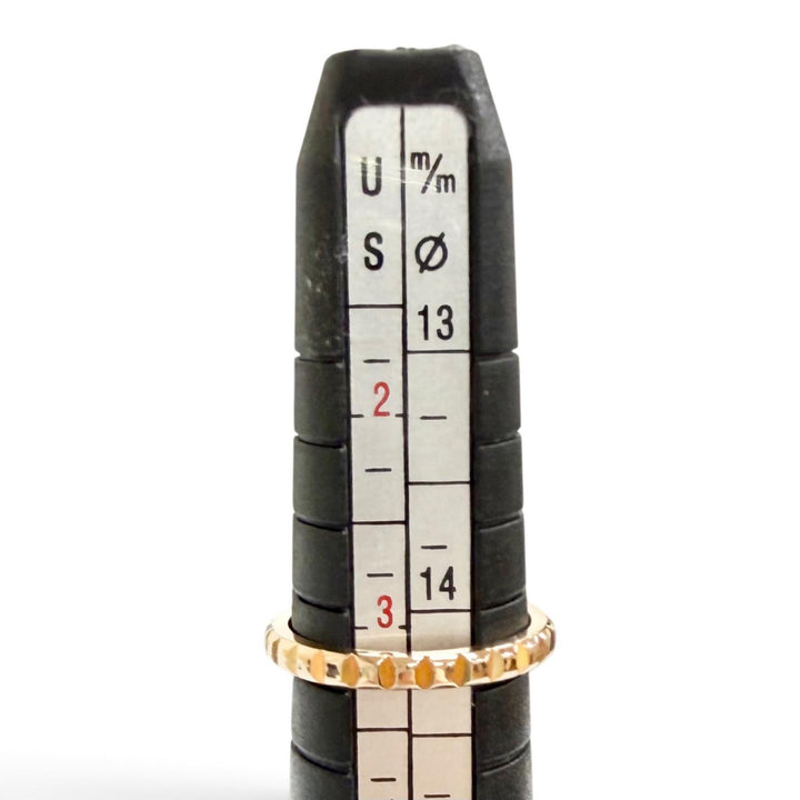 極美品△BOUCHERON ブシュロン キャトル クル ド パリ スモール リング 指輪 AU750(PG) ピンクゴールド 45 (JP5号) 重量1.9g レディース