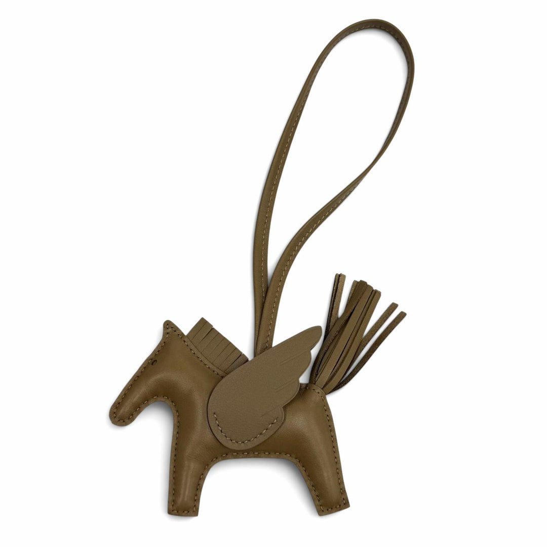 未使用品★HERMES エルメス ロデオ ペガサス PM ソーエトゥープ アニョーミロ バッグチャーム G刻印 フランス製 レディース 箱付き