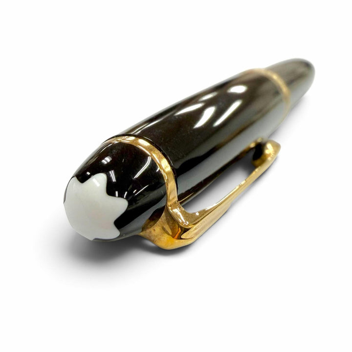 美品▼MONTBLANC モンブラン ヴィンテージ マイスターシュテュック クラシック ホワイトスター ツイスト式 ボールペン 筆記確認済み