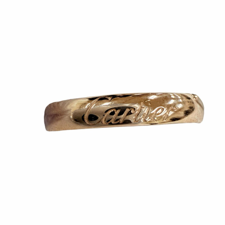 極美品☆Cartier カルティエ トリニティ リング SM AU750 イエローゴールド ホワイトゴールド ピンクゴールド 48 JP8号相当 重量4.3g