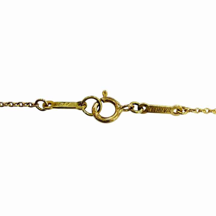 極美品☆TIFFANY&amp;Co. ティファニー エルサペレッティ バードクロス ペンダント 750（YG）イエローゴールド 重量3.8g レディース