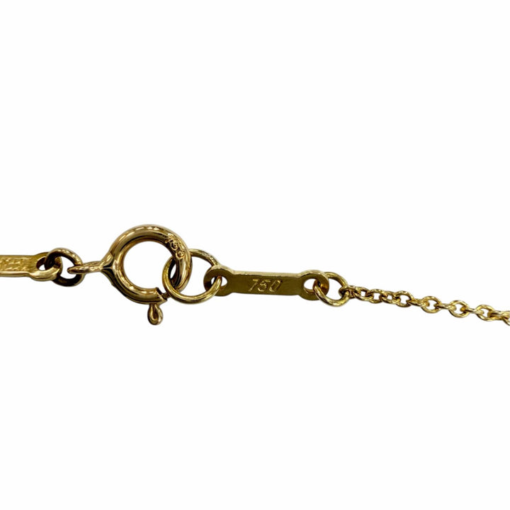 極美品☆TIFFANY&amp;Co. ティファニー エルサペレッティ バードクロス ペンダント 750（YG）イエローゴールド 重量3.8g レディース
