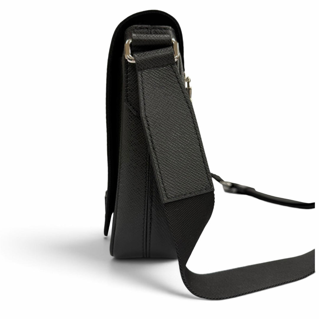 極美品▼LOUIS VUITTON ルイヴィトン M30850 ディストリクト PM NV3 タイガ メッセンジャー ショルダーバッグ ブラック 定価407000円