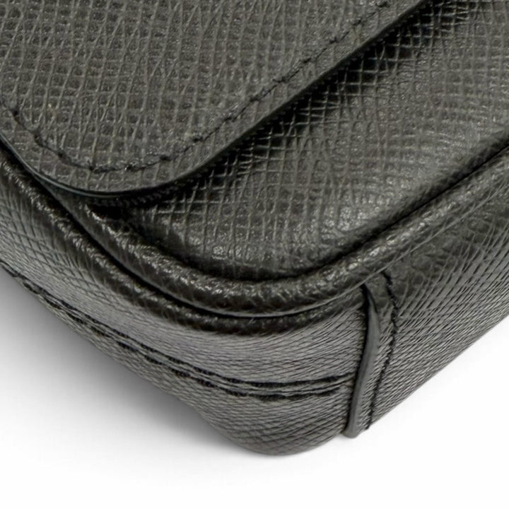 極美品▼LOUIS VUITTON ルイヴィトン M30850 ディストリクト PM NV3 タイガ メッセンジャー ショルダーバッグ ブラック 定価407000円