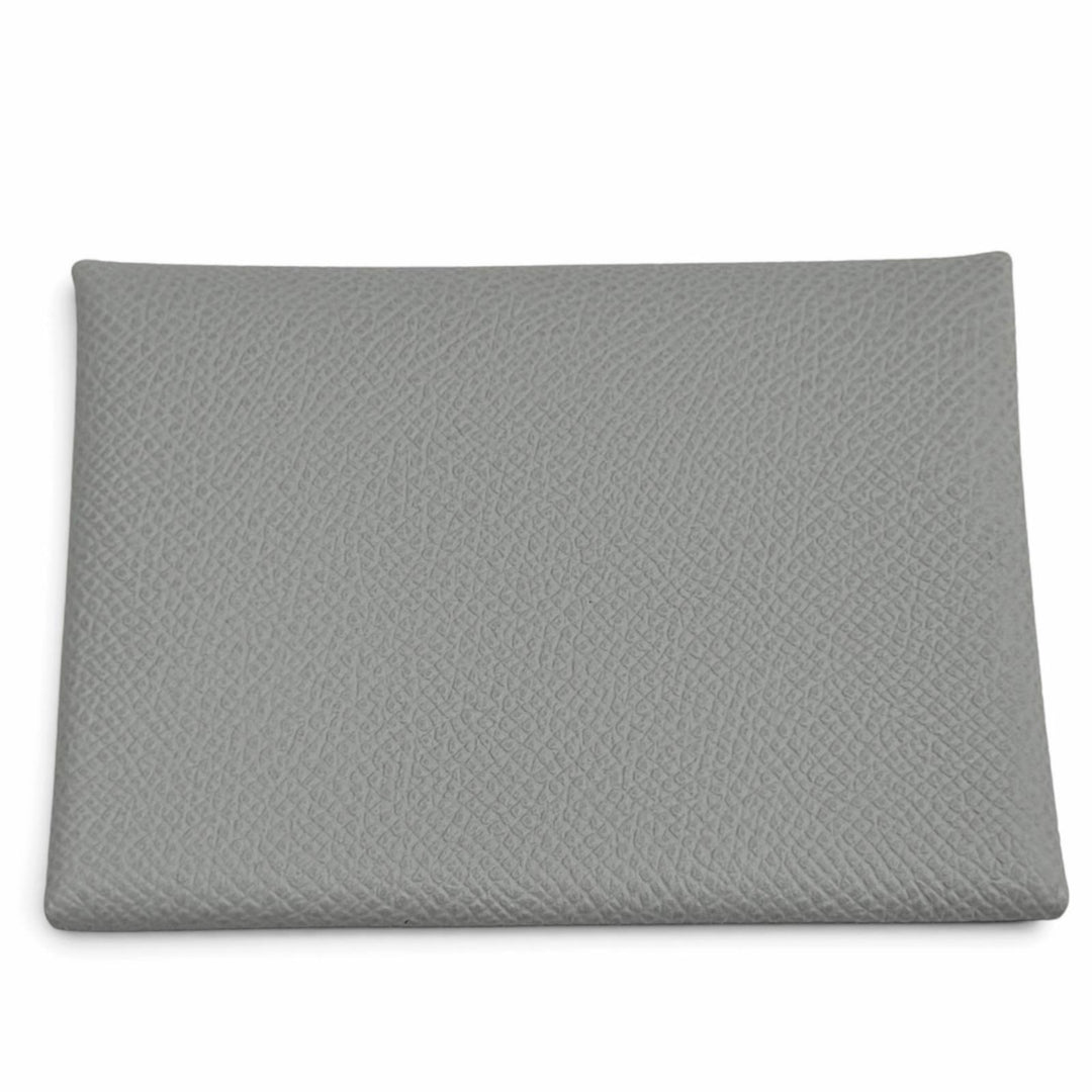 未使用品★HERMES エルメス カルヴィ デュオ グリパンタン ヴォーエプソン セリエ金具 二つ折り財布 K刻印 フランス製 レディース 箱付き