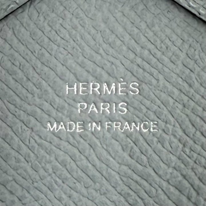 未使用品★HERMES エルメス カルヴィ デュオ グリパンタン ヴォーエプソン セリエ金具 二つ折り財布 K刻印 フランス製 レディース 箱付き