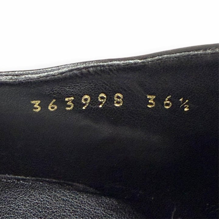 美品△Stella McCartney ステラマッカートニー 363998 ELYSE エリス プラットフォーム スター 厚底 スニーカー ブラック 36.5 イタリア製