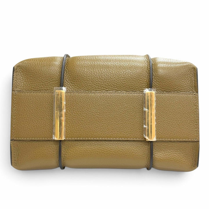 極美品△TOD’S トッズ XBWTSBA9100 Tタイムレス ミニ ショッピングバッグ レザー ポーチ付 2WAY ハンド トートバッグ ショルダーバッグ