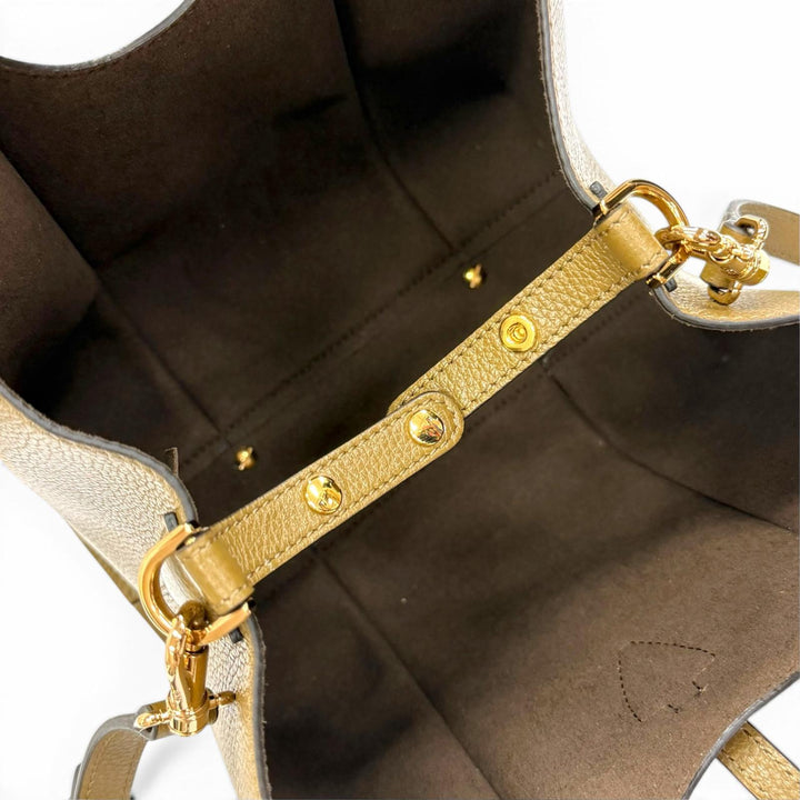 極美品△TOD’S トッズ XBWTSBA9100 Tタイムレス ミニ ショッピングバッグ レザー ポーチ付 2WAY ハンド トートバッグ ショルダーバッグ