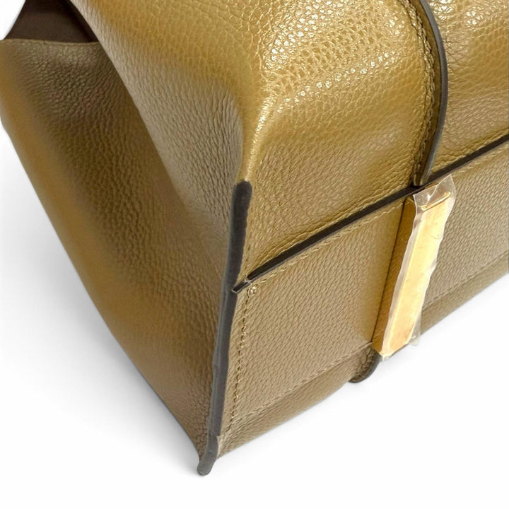極美品△TOD’S トッズ XBWTSBA9100 Tタイムレス ミニ ショッピングバッグ レザー ポーチ付 2WAY ハンド トートバッグ ショルダーバッグ