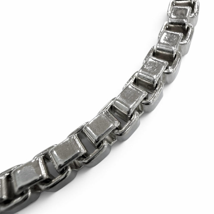 美品▼TIFFANY&amp;Co. ティファニー ベネチアン 925 チェーン ブレスレット シルバー メンズ レディース アクセサリー 箱・保存袋付き