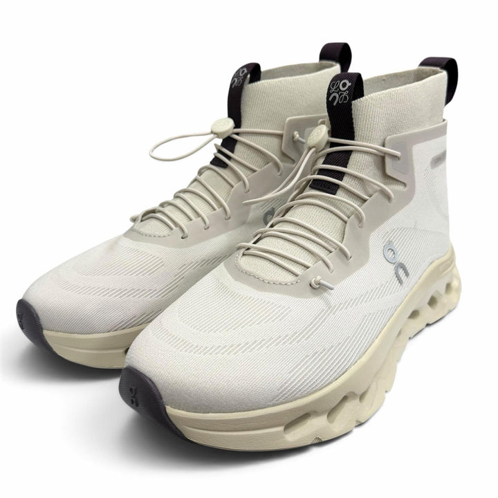 未使用品□LOEWE On ロエベ オン クラウドティルト ハイ アナグラム レースアップ ハイカットスニーカー サンド 26 メンズ 保存袋付き